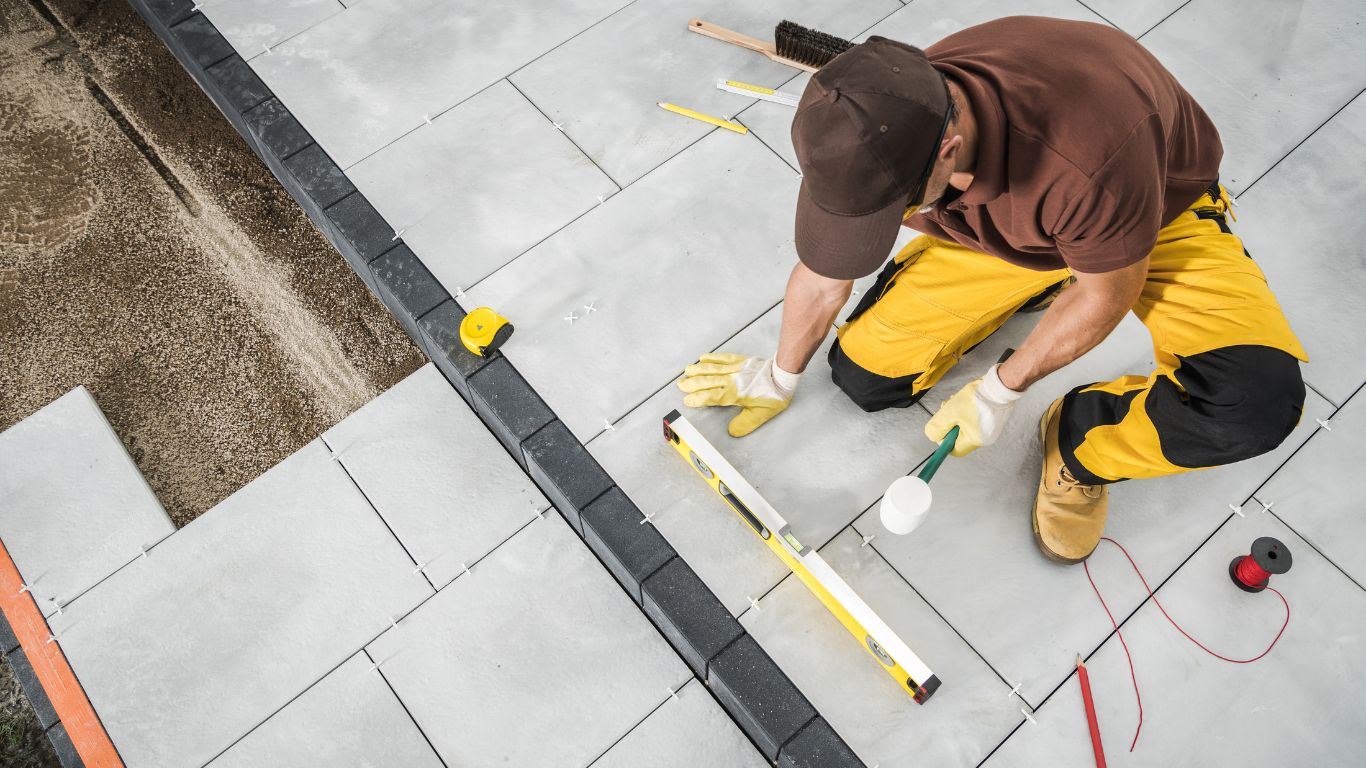 concrete patio